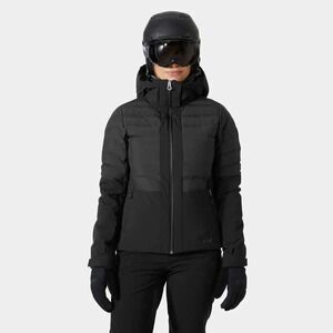 Helly Hansen Avanti Insulated Ski Jacket Womens XS Black Tech Professional